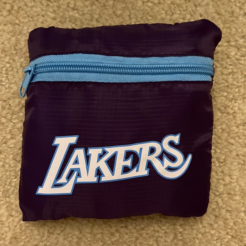 Los Angeles Lakers Foldable Duffle Bag